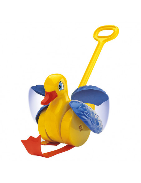 Quercetti Canard à Pousser 1-3ans Univers Bébé - Quercetti
