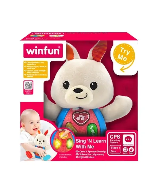 Winfun Hochet Lapin 0mois+ Univers Bébé - winfun Maroc