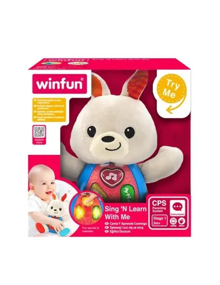 Winfun Hochet Lapin 0mois+ Univers Bébé - winfun Maroc