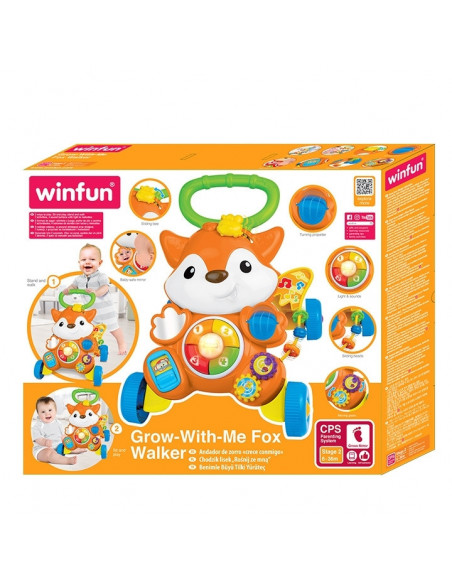 Winfun Trotteur Renard 6-36 mois Univers Bébé - winfun Maroc