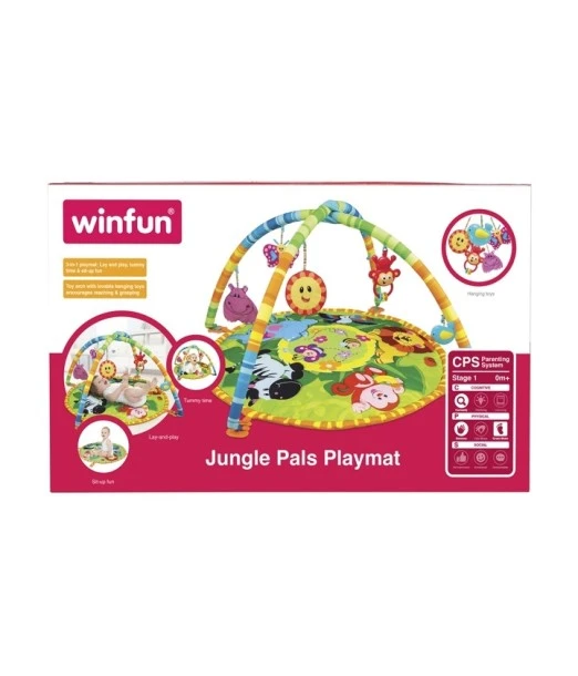 Winfun Jungle trapeze play mat from 0 months