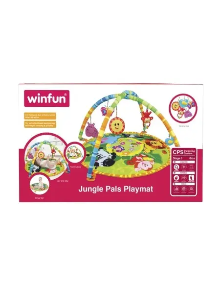 Winfun Jungle trapeze play mat from 0 months