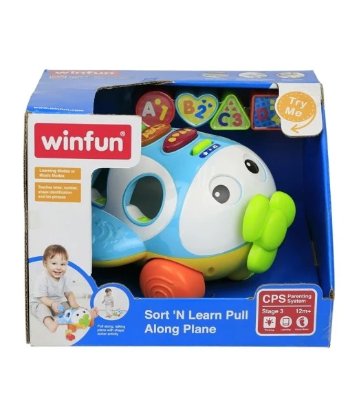 Winfun Educational aeroplane 12M+