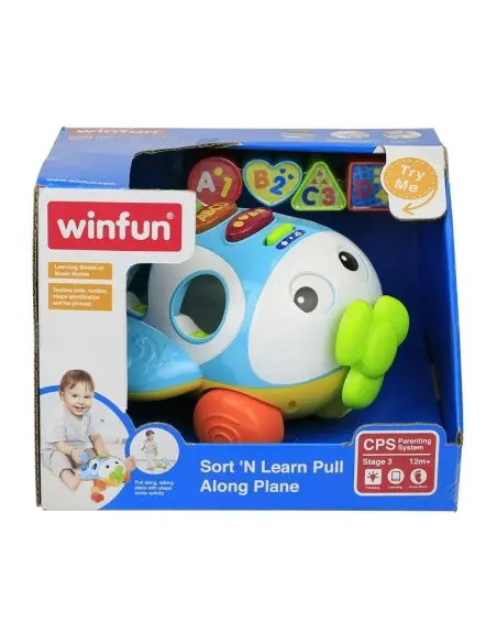 Winfun Educational aeroplane 12M+