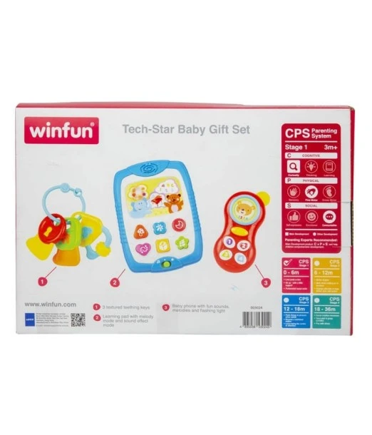 Winfun newborn gift set 3m+ 2
