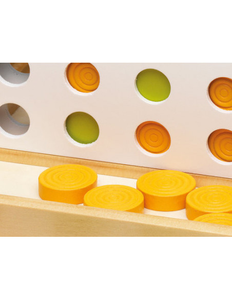 Cayro Aligne 4 en Bois 7ans+ Univers Enfant - Cayro the games