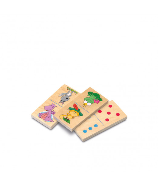 Cayro Domino Double Face 2-6ans Univers Bébé - Cayro the games 2