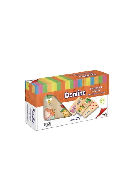 Cayro double-sided dominoes from 2 to 6 years