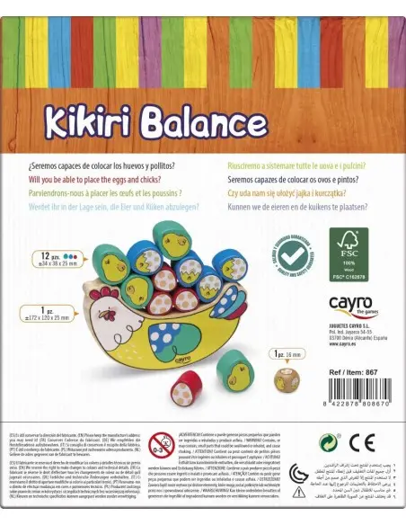 Cayro Jeu de Balance 5ans+ Jeux éducatifs - Cayro the games