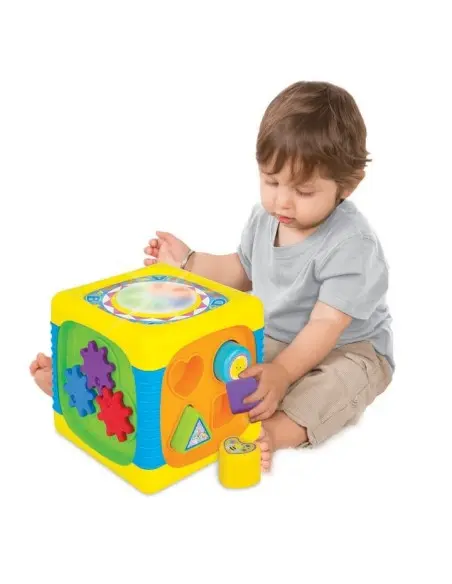 Winfun Grand Cube D'activités 9 mois + Univers Bébé - winfun