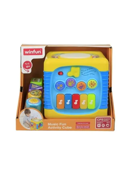 Winfun Grand Cube D'activités 9 mois + Univers Bébé - winfun