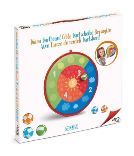 Cayro Jeu de Fléchettes 3ans+ Univers Enfant - Cayro the games