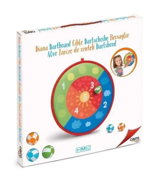 Cayro Jeu de Fléchettes 3ans+ Univers Enfant - Cayro the games