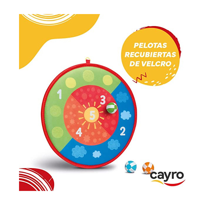 Cayro Jeu de Fléchettes 3ans+ Univers Enfant - Cayro the games