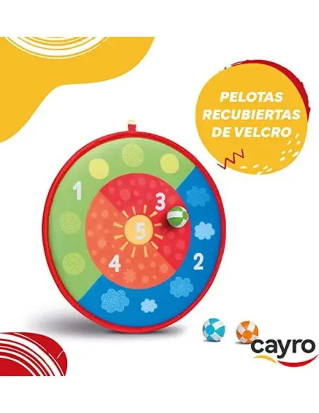 Cayro Jeu de Fléchettes 3ans+ Univers Enfant - Cayro the games