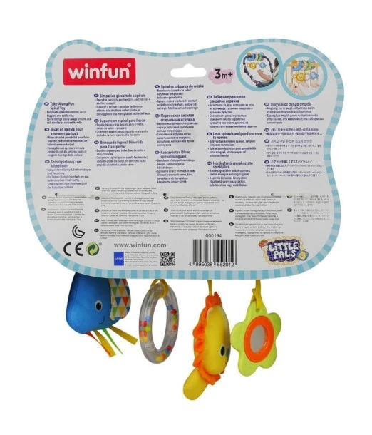 Winfun spiral giraffe 3 months + 2
