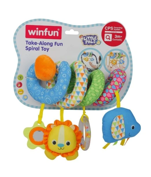 Winfun spiral giraffe 3 months +