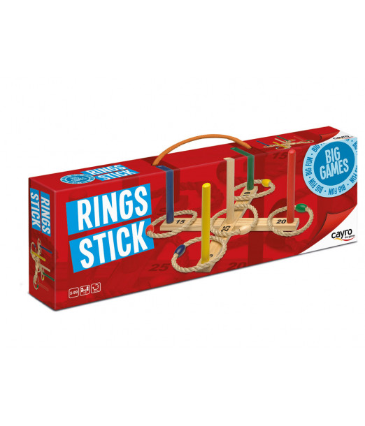 Cayro Rings Stick Jeu d'adresse en plein air 5ans+ Univers