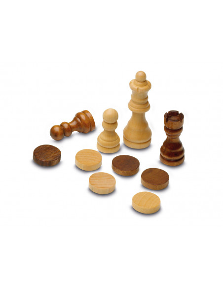 Cayro 3 Jeux En 1 En Bois 7ans+ Univers Enfant - Cayro the
