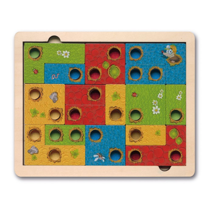 Cayro Mole Jeu D'encastrement 5 ans + Univers Enfant - Cayro
