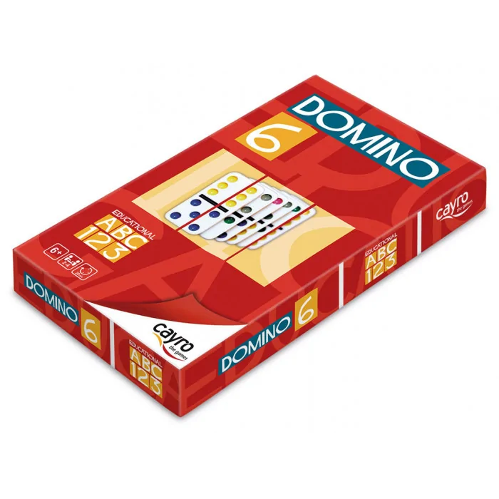 Cayro Domino Double 6 6ans+ Univers Enfant - Cayro the games