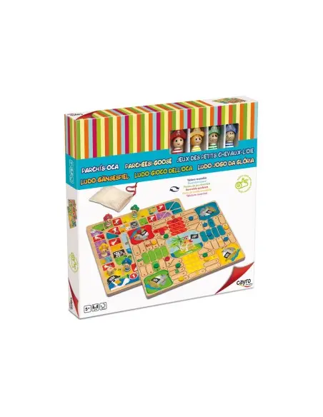 Cayro Little Horses and Goose wooden game from 5 years