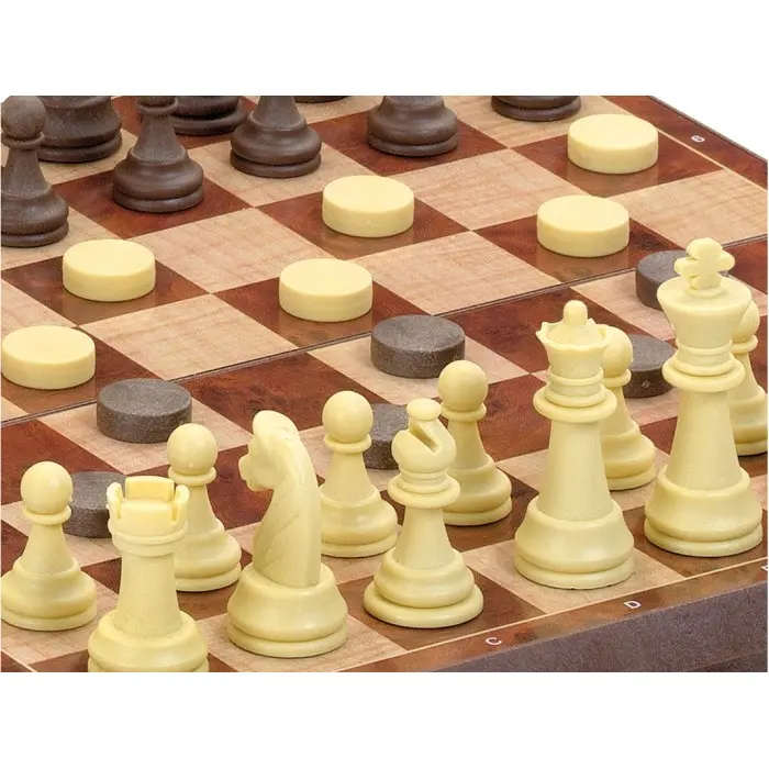 Cayro Jeu De Dames Et D'échecs Voyage 7 ans + Univers Enfant -