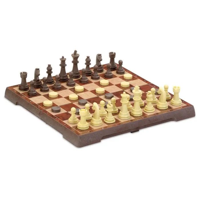 Cayro Jeu De Dames Et D'échecs Voyage 7 ans + Univers Enfant -