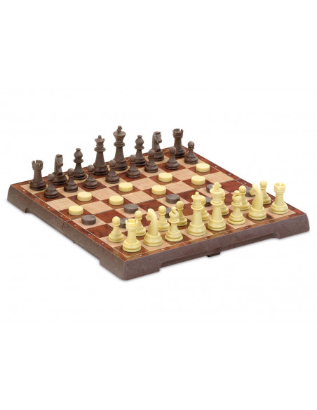 Cayro Jeu De Dames Et D'échecs Voyage 7 ans + Univers Enfant -