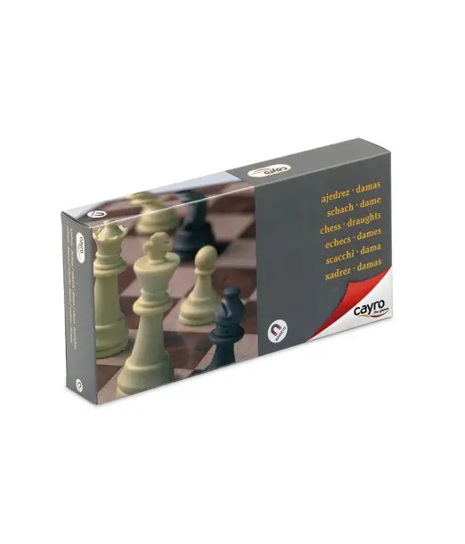 Cayro Jeu De Dames Et D'échecs Voyage 7 ans + Univers Enfant -