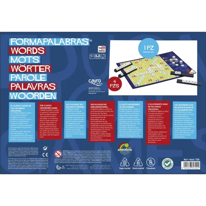 Cayro Jeu De Mots 7 ans + Univers Enfant - Cayro the games