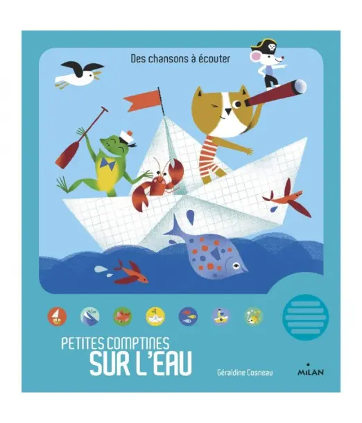 Des chansons à écouter Petites comptines sur l'eau 3ans +