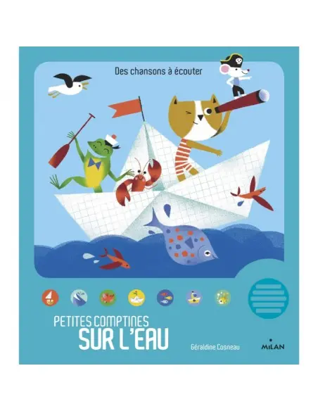 Des chansons à écouter Petites comptines sur l'eau 3ans +