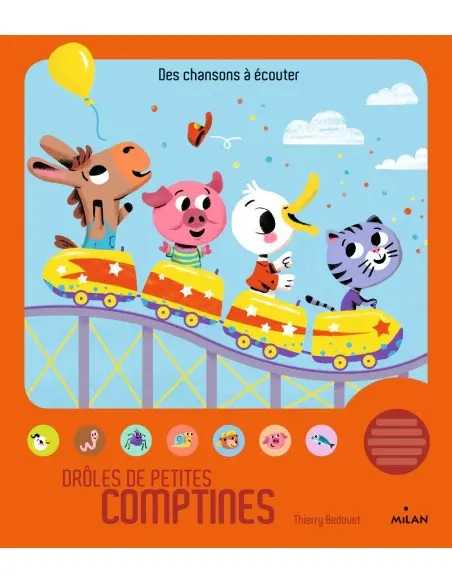 Des chansons à écouter Drôles de petites comptines 3 ans +