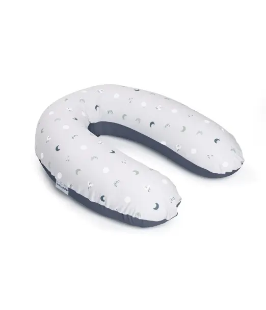 Coussin D'allaitement Doomoo Buddy Grey Moon Coussin
