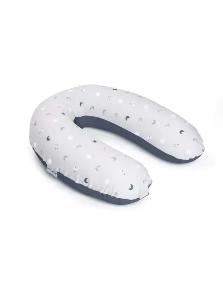 Doomoo pregnancy and breastfeeding cushion Buddy Grey Moon