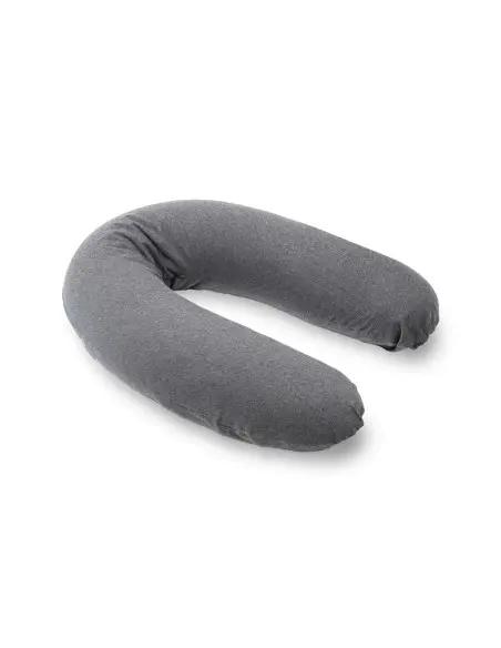 Doomoo Coussin de Grossesse et d'allaitement Buddy Gris Chiné