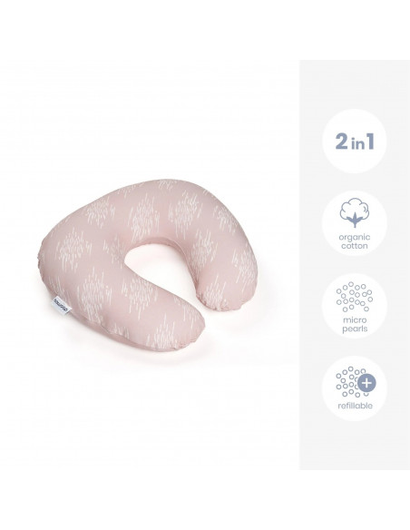 Doomoo Coussin D'allaitement Softy Misty Pink dans Coussin d'allaitement chez Baby And Mom Maroc