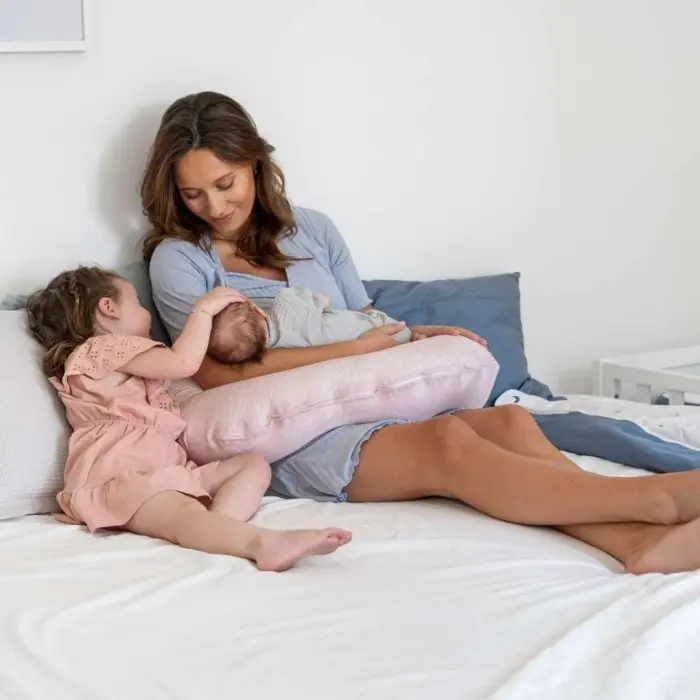 Doomoo Coussin D'allaitement Softy Misty Pink Coussin