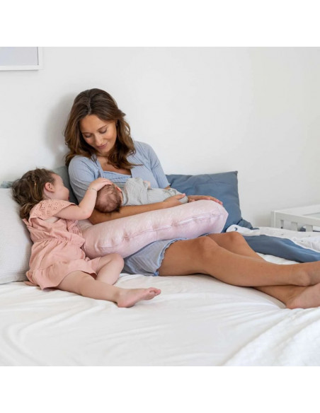 Doomoo Coussin D'allaitement Softy Misty Pink dans Coussin d'allaitement chez Baby And Mom Maroc
