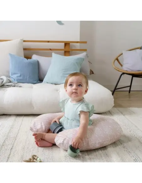 Doomoo Coussin D'allaitement Softy Misty Pink Coussin