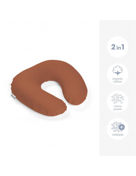 Coussin D'allaitement Doomoo Softy Jersey Terracota Coussin
