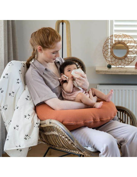 Coussin D'allaitement Doomoo Softy Jersey Terracota Coussin