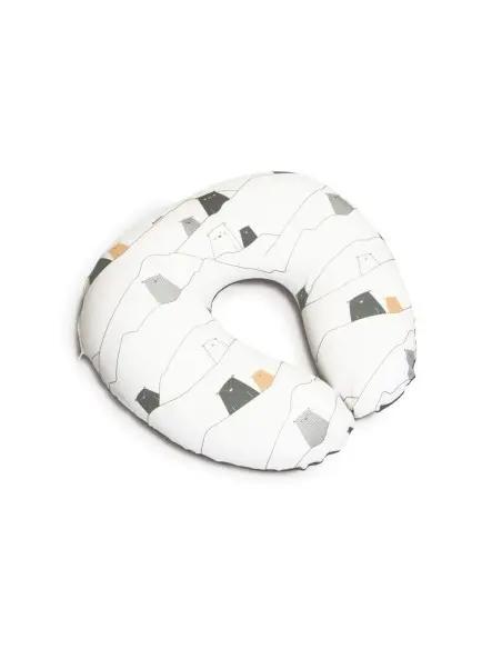 Coussin D'allaitement Doomoo Softy Bear Grey Coussin
