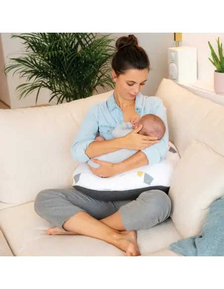 Coussin D'allaitement Doomoo Softy Bear Grey Coussin