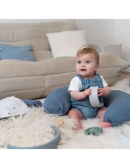 Coussin D'allaitement Doomoo Softy Jersey Blue Coussin