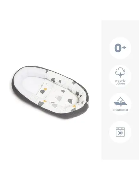 Doomoo Cocoon Bear anthracite crib reducer — photo 4