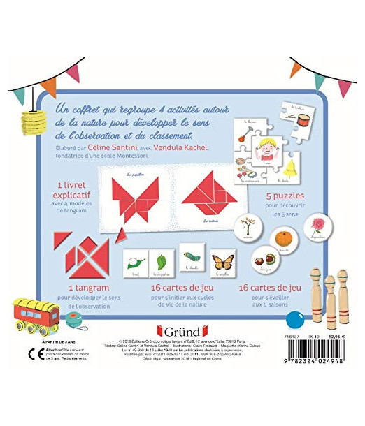 Mon coffret d'activités Montessori 3 ans + Univers Enfant - 2