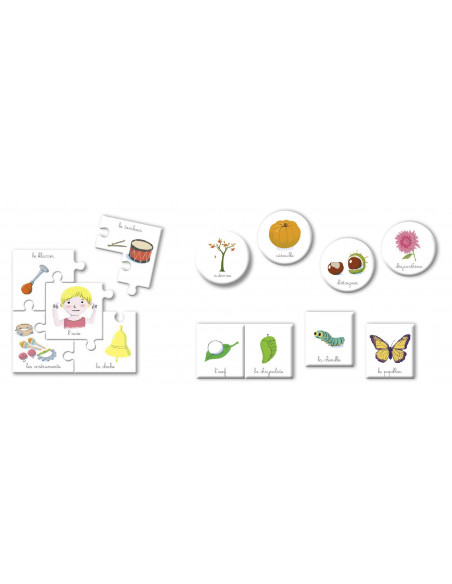 Mon coffret d'activités Montessori 3 ans + Univers Enfant - 