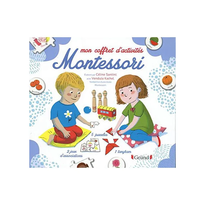 Mon coffret d'activités Montessori 3 ans + Univers Enfant - 